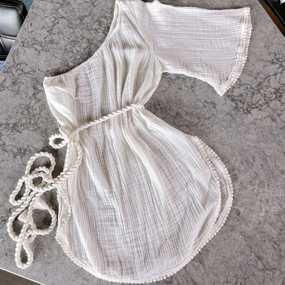 ABERCROMBIE Tunic One-Shoulder Cover Up